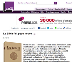 article du site de France Culture du 21 novembre 2013